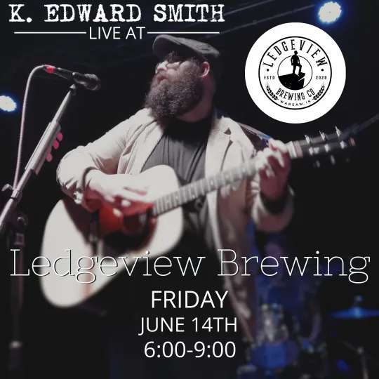 live music warsaw k. edward smith ledgeview brewing
